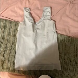 Vanity Fair White Tank Top